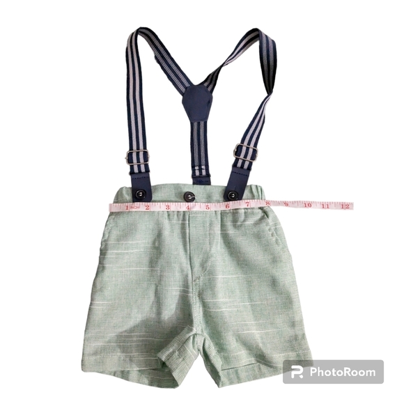 Baby Boy Suspender Pants. - Picture 6 of 9